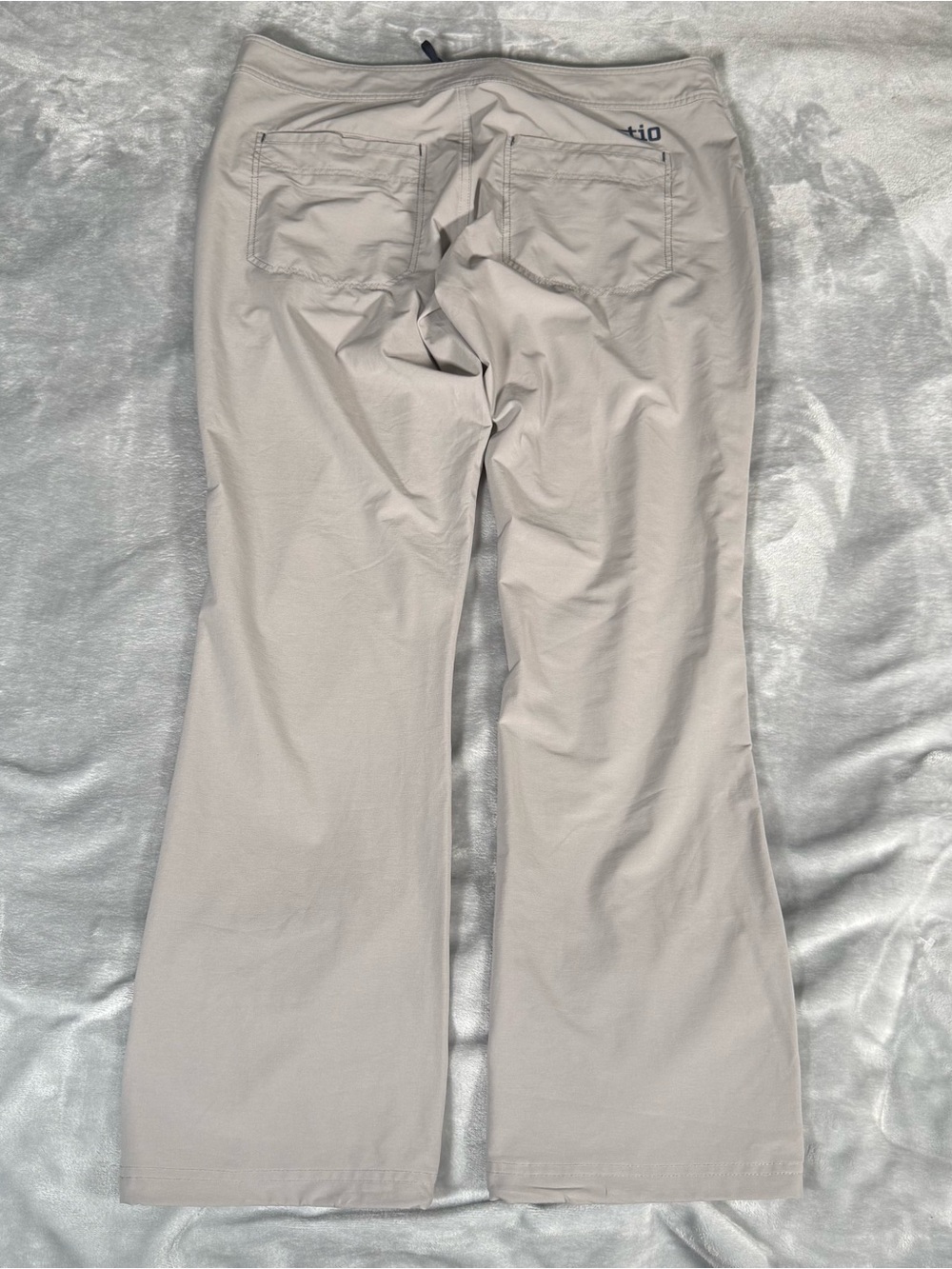 Stio Board Hiking Pants Mens 36x32 Loose Waist Stretch UPF Outdoor Gray